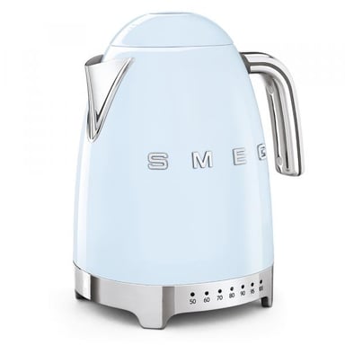 Smeg kettle 50Â´style pastel blue klf04pbeu