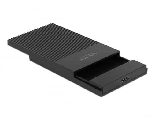 DeLOCK Caja externa para SATA HDD/SSD de 2.5? con SuperSpeed USB Tipo Micro-B hembra - sin herramientas