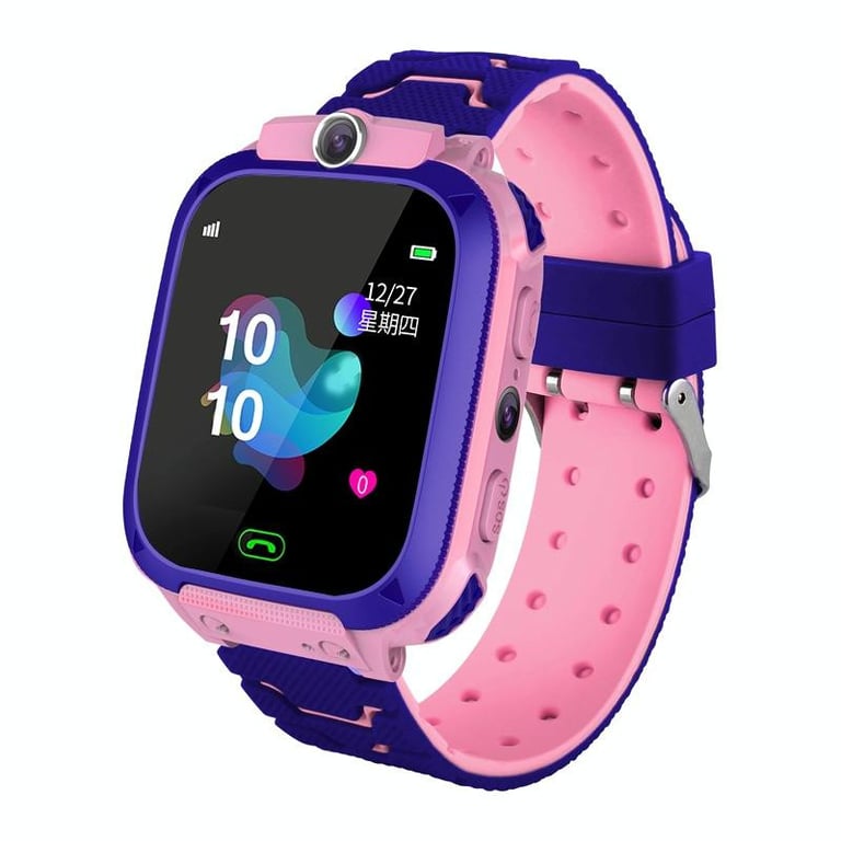 Montre Connect e Enfant Bouton SOS T l phone Positionnement LBS