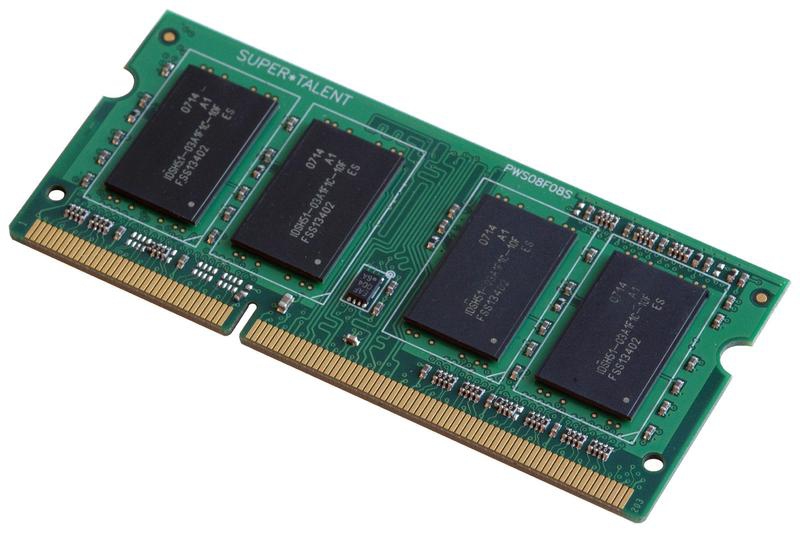 Hypertec DDR3 2 Go SO DIMM 204 broches 1066 MHz / PC3 8500 mémoire sans tampon non ECC - vue 2
