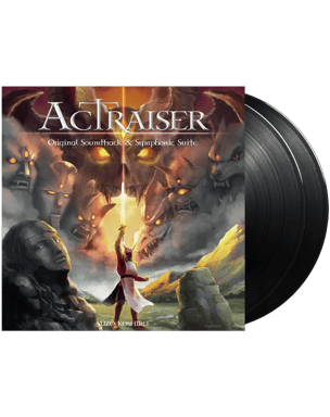 Actraiser Original Soundtrack & Symphonic Suite Vinyle - 2LP