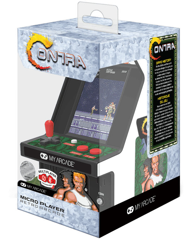 My Arcade Micro Player Contra Premium Edition Neuf