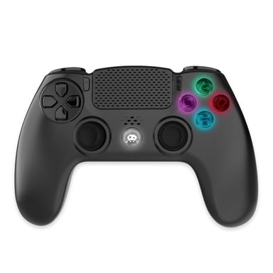 Freaks and Geeks 140142n Negro Bluetooth Gamepad PlayStation 4