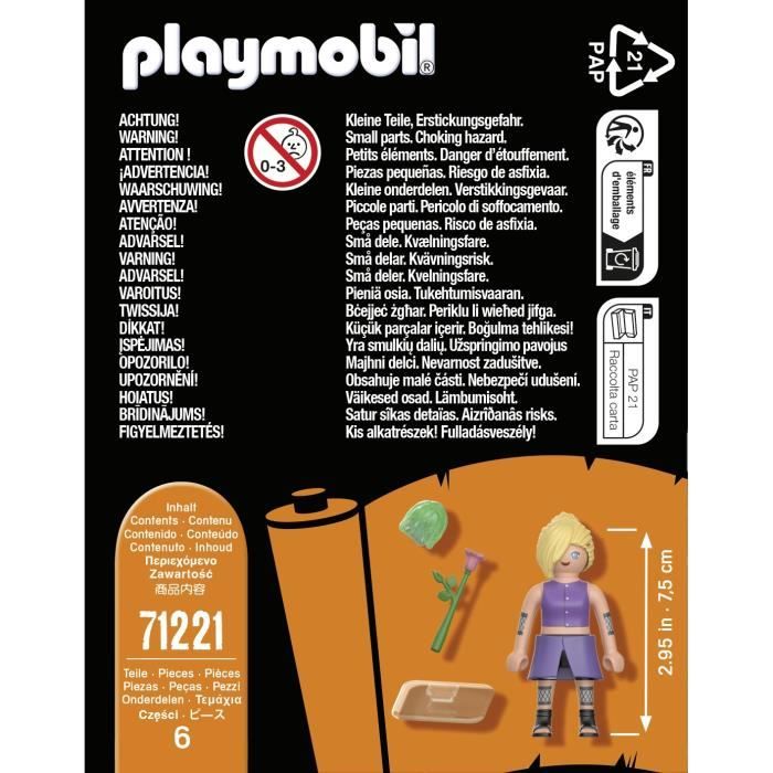 PLAYMOBIL 71221 Ino Naruto Shippuden Dès - vue 2