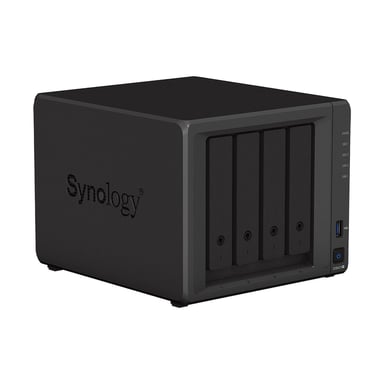 Synology DiskStation DS923+ Tower NAS Storage Server Ryzen Embedded R1600 4GB DDR4L 0TB DiskStation Manager Nero