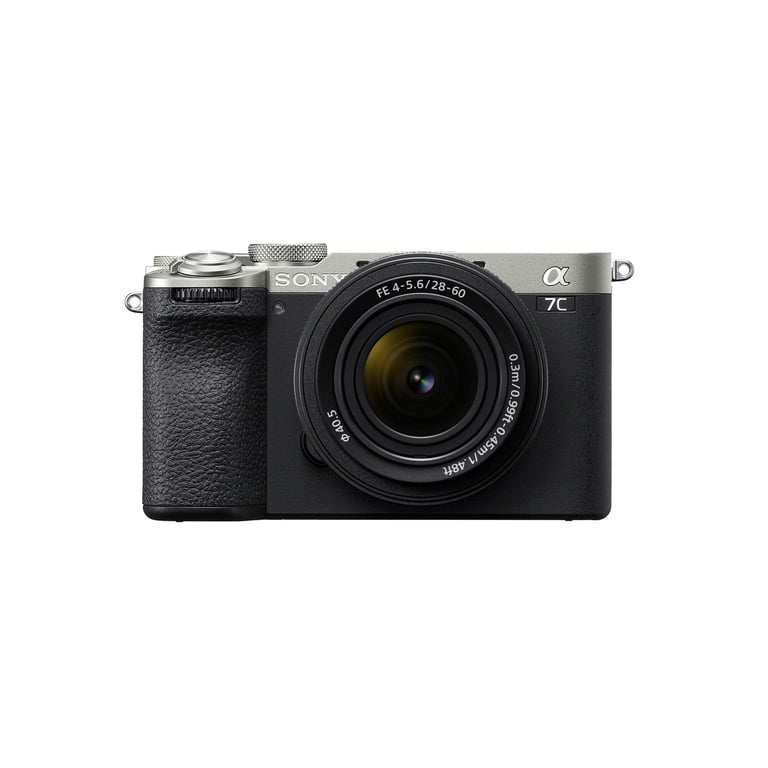 Sony Alpha 7C II + FE 28-60mm F4-5.6 MILC 33 MP Exmor R CMOS 7008 x 4672 pixels Noir, Argent - Neuf