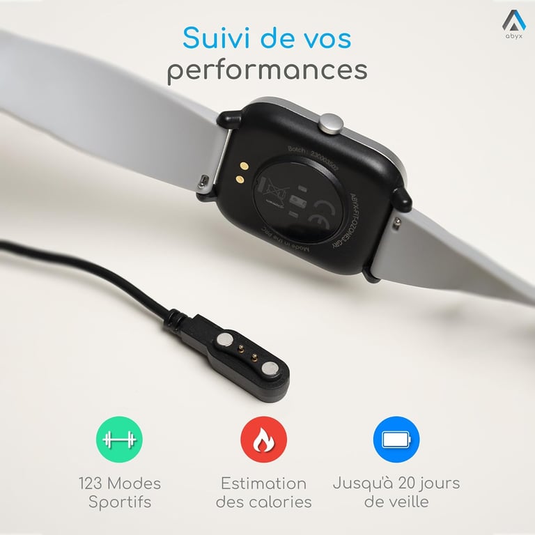 Montre connectée Abyx Fit Ozone 3 Neuf - vue 3