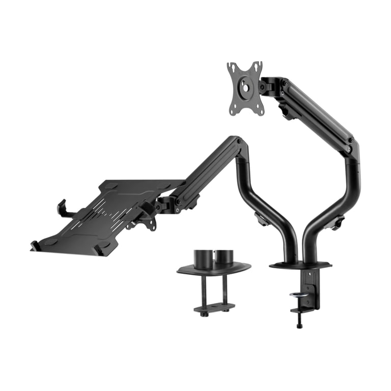 Aisens Support de table à contrepoids rotatif et inclinable pour ordinateur portable et moniteurTV Neuf