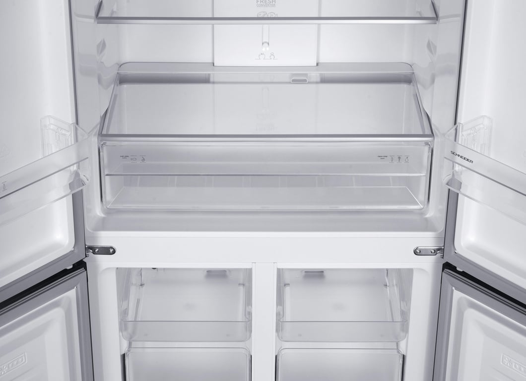 Schneider SCMD362HNF XD Réfrigérateur Multiportes Inox - vue 3