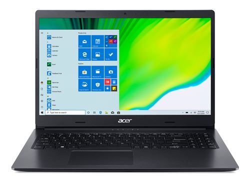 Acer Aspire 3 A315-23 15.6 AMD Athlon 8GB RAM 128GB SSD Portátil Negro