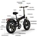 ENGWE ENGINE X bicicleta eléctrica - 250W 60KM de autonomía - Frenos de disco - Negro