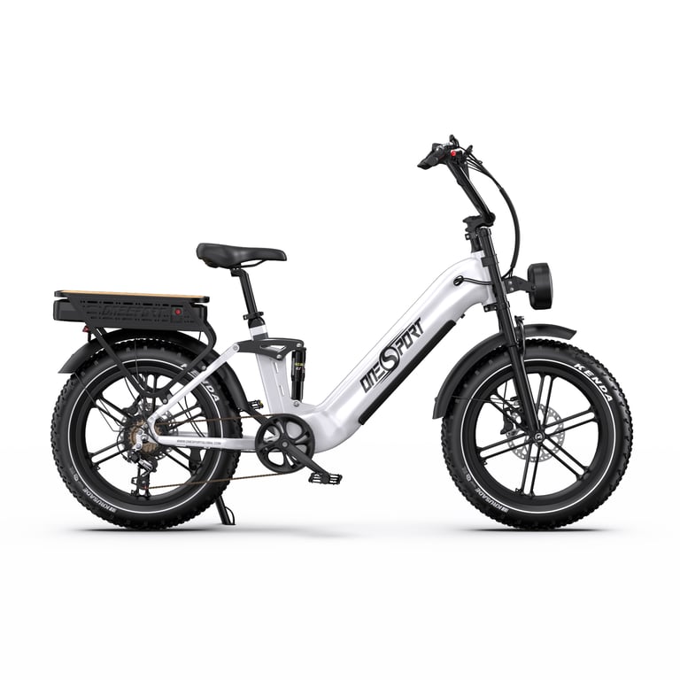Vélo électrique Onesport OT08 Pro 20 pouces double batterie 48 V 36 Ah suspension intégrale pneus larges Neuf - vue 3