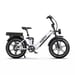 Onesport OT08 Pro 20'' Bici elettrica 500W Doppia batteria 48V 36AH Full Suspension Step-Thru Fat Tire E-Bike