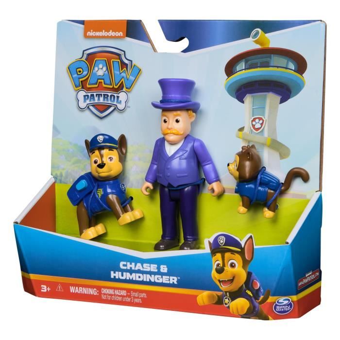Paw Patrol Pat Patrouille Figurines Hero Pups Maire Hellinger Figurine Articulée À Collectionner Chase Pat Patrouille Jouet Cadeau Enfant et + Jouet Enfant et + - vue 2