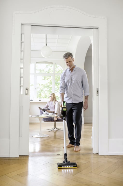 Aspirateur balai sans fil Karcher VC 7 Signature Line Autonomie 60 min Design Premium Performance Supérieure 2 batteries - vue 6