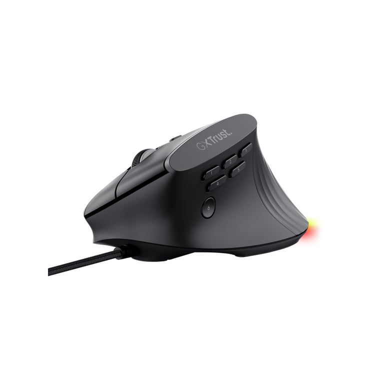 Ratón Trust GXT 145 Rexxa USB 12800 DPI RGB 10 Boutons - vue 3
