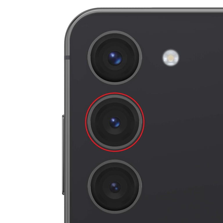 Samsung Lentille de Remplacement pour Caméra Arrière Principal Galaxy S23 / S23 Plus - vue 4