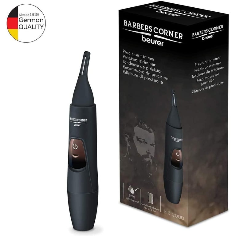 Beurer HR 2000 tondeuse de précision Noir, Marron - Neuf