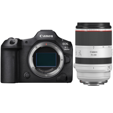 Cámara híbrida Canon EOS R5 Mark II + 70-200mm f/2.8 L IS USM + Ebook ''20 consejos para fotos que impactan''