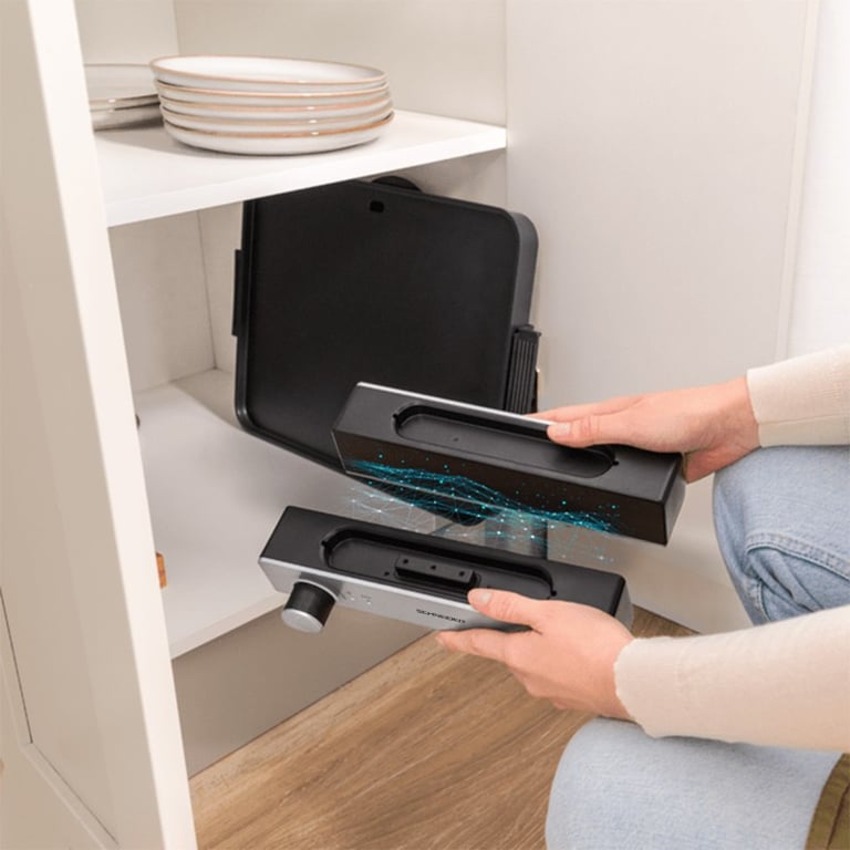 Plancha Avec Plaque Amovible Scpl1800mag Schneider - vue 4