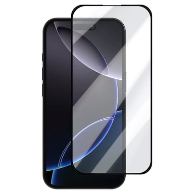 Forcell Cristal templado protector para iPhone 16 pro Dureza antiarañazos 9H Transparente