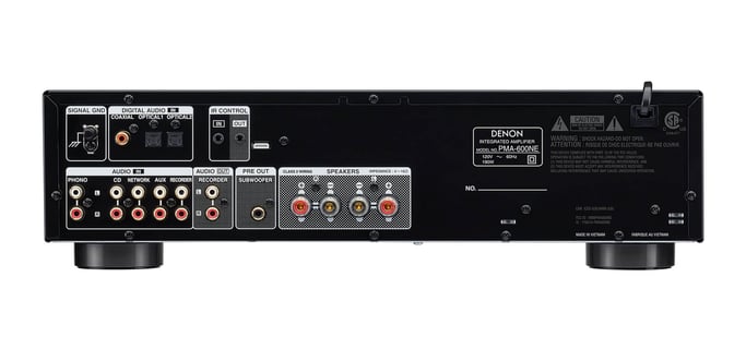 Denon PMA-600NE 2.0 canales Hogar Plata