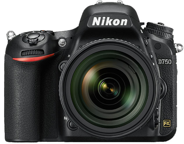Nikon D750 Appareil Photo Numérique Reflex 24,3 Mpix Kit Boitier + Objectif 24120 Mm Noir