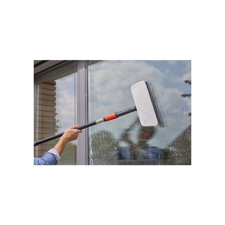 Balai lave vitre avec raclette et microfibre Cleansystem GARDENA 18808 - vue 5