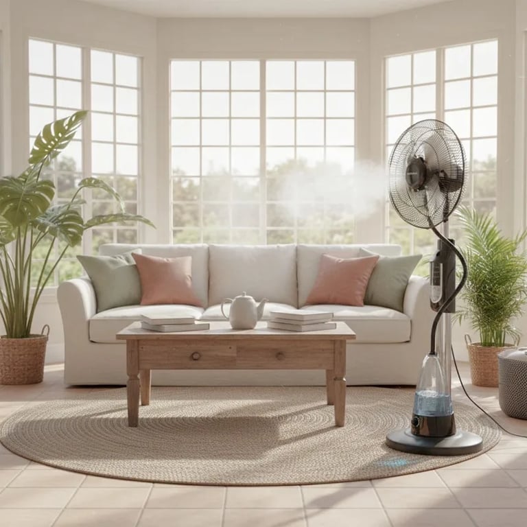 Radiola Ventilateur Brumisateur Sur Pied Avec Télécommande – Neuf - vue 2