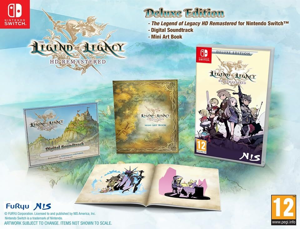 NIS America The Legend of Legacy HD Remastered - Deluxe Edition - Neuf