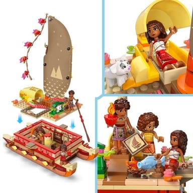 LEGO® Disney Princess - Le bateau d'aventure de Vaiana