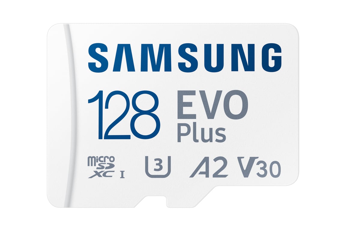 Samsung Carte MicroSD EVO Plus (2024) 128 Go - Neuf