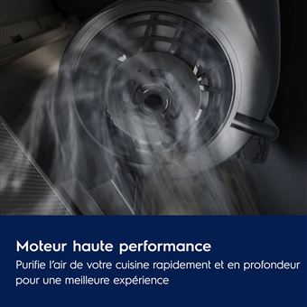Hotte encastrable Electrolux LFP516X inox 60 cm 500 m³/h 3 vitesses boost LED