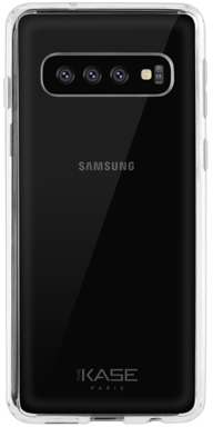 Carcasa híbrida invisible para Samsung Galaxy S10, Transparente