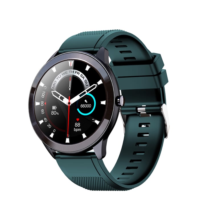 Leotec LESW32V smartwatche et montre de sport 3 25 cm 1.28 IPS Numérique 240 x 240 pixels Écran tactile Neuf