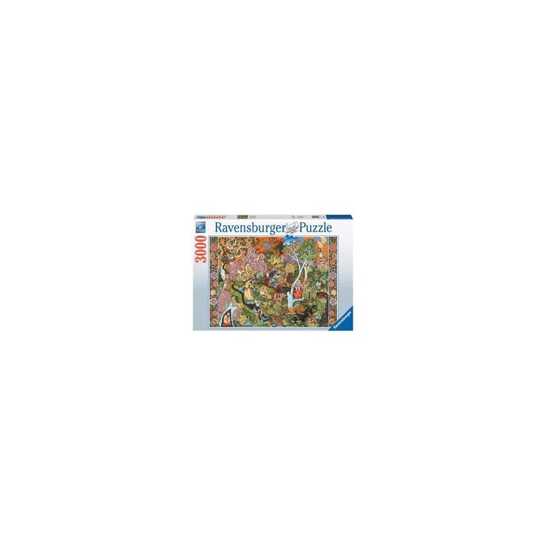 Puzzle 3000 pièces : Jardin des signes solaires Ravensburger France - vue 2