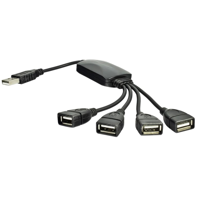 Adaptateur Hub USB 4 Ports USB 15cm Transfert de données et Charge Neuf