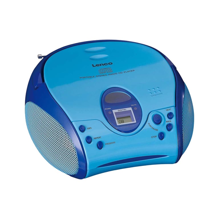Boombox CDFM Modèle SCD 24 Kids avec Écran LCD et Antenne Télescopique Neuf