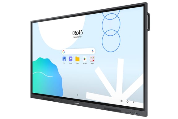 Samsung WA65D tableau blanc interactif 165,1 cm (65'') 3840 x 2160 pixels Écran tactile Gris