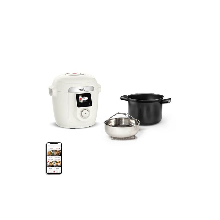 Moulinex Cookeo Wi Fi 8 en 1 Multicuiseur intelligent haute pression 8 modes de cuisson CE952AF0 - vue 2