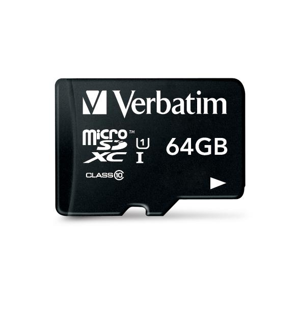 Verbatim Tablet Carte mémoire flash Class 10 microSDXC UHS I - vue 4