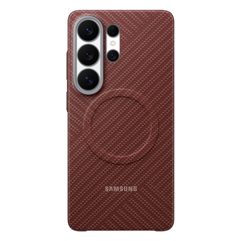 Samsung Coque MagSafe pour Galaxy S26 Ultra Effet Carbone Renforcé - vue 10