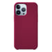 Coque silicone unie Soft Touch Rouge compatible Apple iPhone 13 Pro
