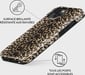 Burga Funda para iPhone 13 Tough Shockproof Modelo Player Léopard