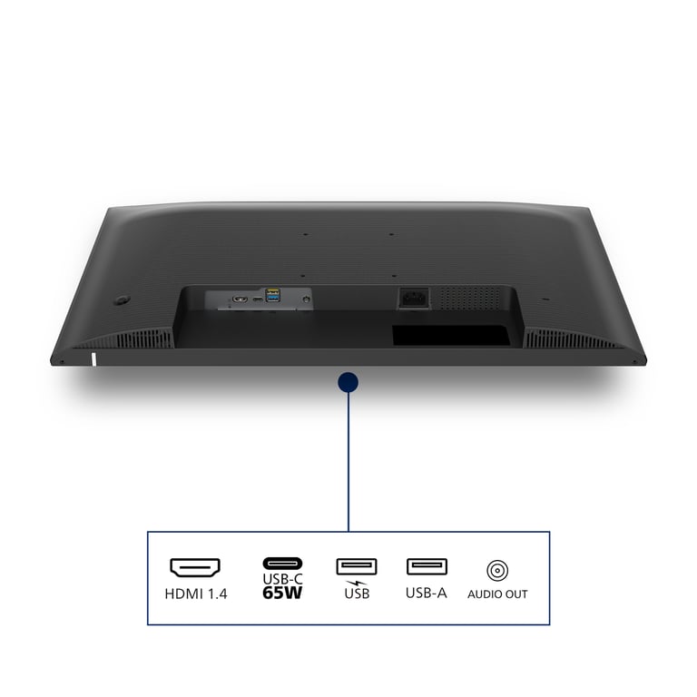 Philips 27E1N1600AE Moniteur QHD 27 Pouces Haut Parleur réglable en Hauteur 2560x1440 100Hz HDMI 1.4 USB C PD Hub USB - vue 2