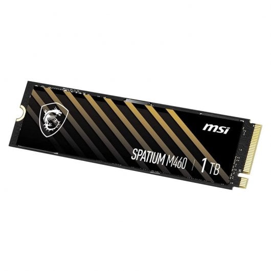 MSI Spatium M460 PCIe 4.0 NVMe M.2 1 To PCI Express 4.0 3D NAND - Neuf