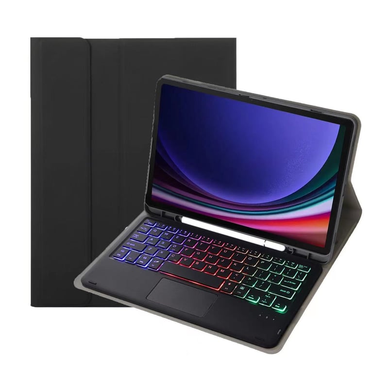 INF Étui de protection avec clavier pour Samsung Galaxy Tab Samsung Galaxy Tab S7+/S7 Plus
