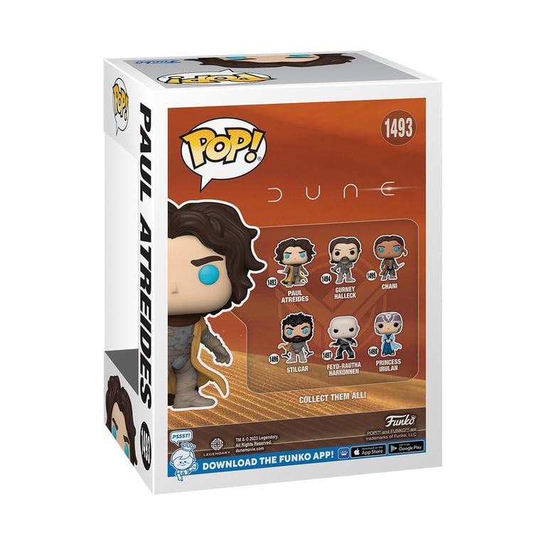 Funko Pop Movies Dune Paul Atreides - vue 4