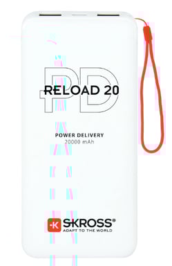 Skross RELOAD 20 PD 20000 mAh Blanco