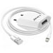 LinQ Cargador de pared para iPhone con cable Lightning Carga Rápida Blanco